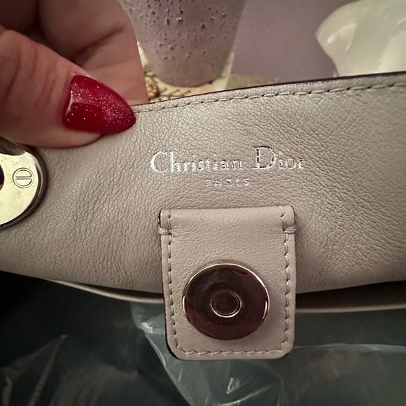 Christian Dior Diorissimo Pink 2 way Shoulder Bag Silver Hardware - Picture 4 of 16